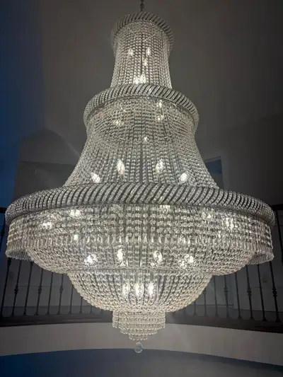 large crystal chandelier , View more