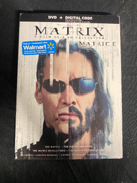 New The Matrix on DVD 4 Film Collection
