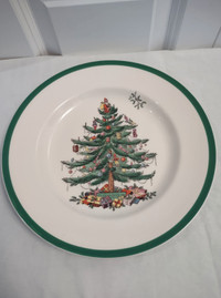 Reduced-"Spode" England Christmas Tree 10.75 inch Plate -Yorkton