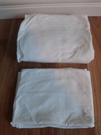 MAINSTAYS TWIN JERSEY KNIT FITTED SHEET & PILLOW CASE - NEW!