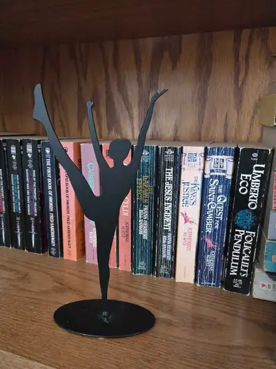 Black  silhouette dancer decoration , View more