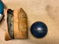 10 pin bowling ball and bag
