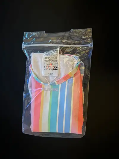 Brand New Billabong Swimwear Rainbow Stripes - Size 8, View more