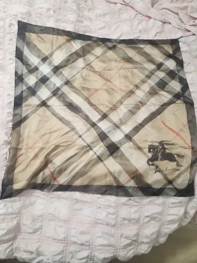 Burberry Organic Silk Scarf, View more