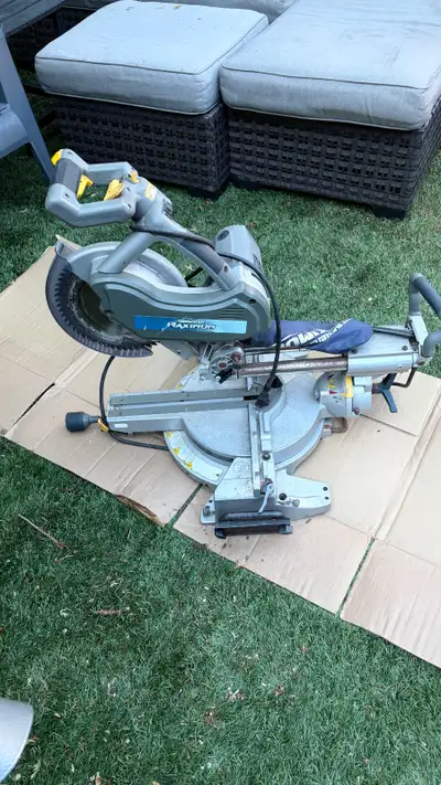 Mastercraft Sliding Compound Mitre Saw, 10-in, View more