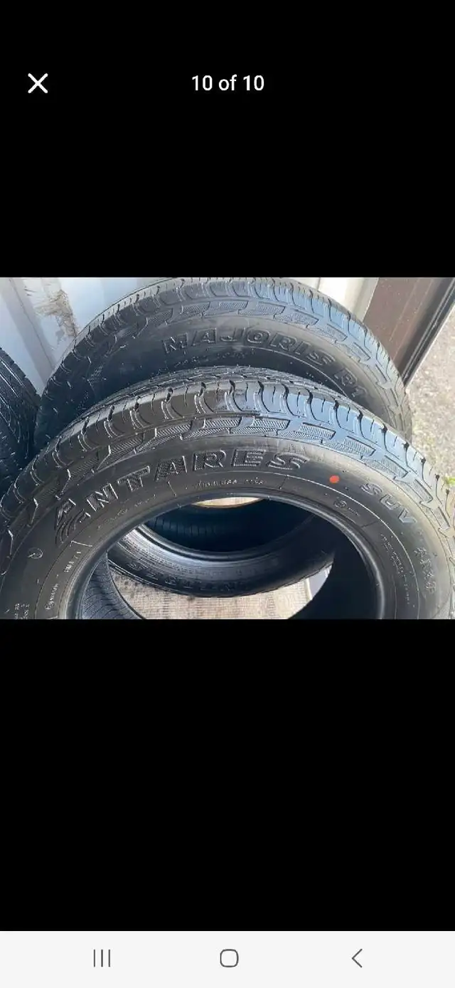 Set of 4 MAJORISall season tires (235 65 17)Like new in Tires & Rims in Oakville / Halton Region - Image 11