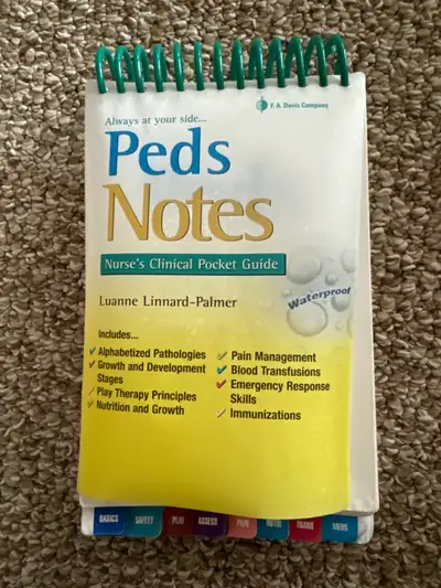 peds notes pocket guide for only $25, View more