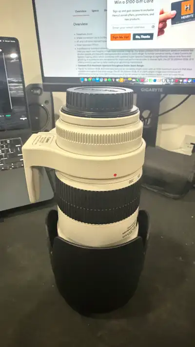 Canon EF 70–200mm f/2.8L IS III USM, View more