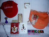 "Rebecca" items :  As shown : Clean,NEW,Smoke Free