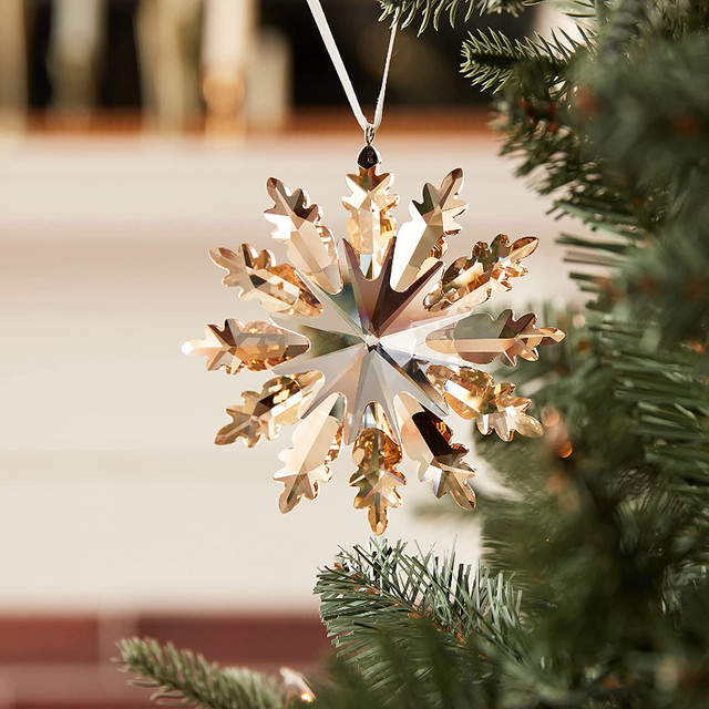 SWAROVSKI CRYSTAL WINTER STAR CHRISTMAS ORNAMENT in Arts & Collectibles in Thunder Bay - Image 3