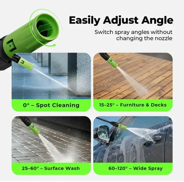 W6 4200PSI Electric Pressure Washer  in Washers & Dryers in Markham / York Region - Image 3