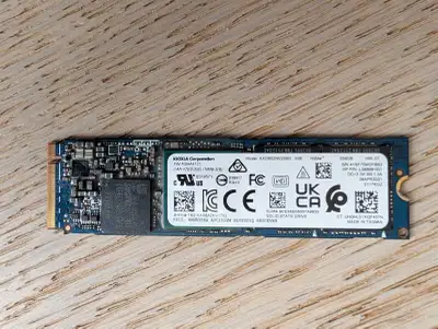 Kioxia 256GB, M.2 2280 Pcie 3.0 X4 Nvme SSD, View more