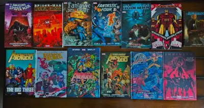 Selection of Marvel graphic novels. All are in great condition. The following books are available: R...