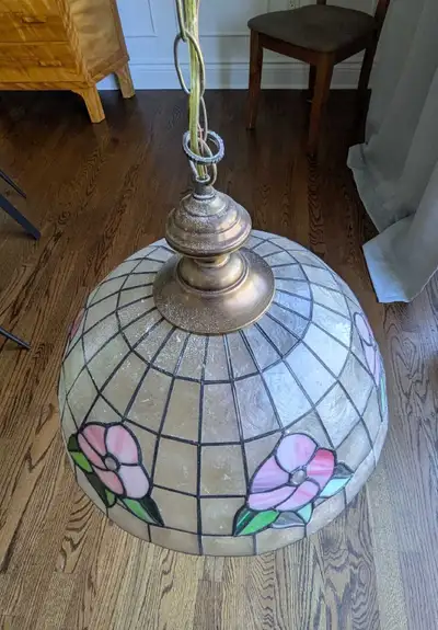 Stained Glass Style Light Fixture, View more