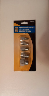 Stripped/Damaged Screw Extractor Set (5-piece)