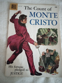 The Count of Monte Cristo. #794 Dell 10 cent comic.  1957