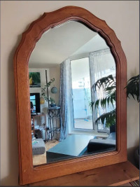 Oak Wall Mirror