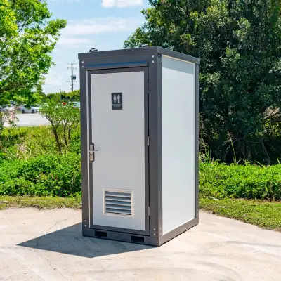 Double Stall Portable Toilet, View more