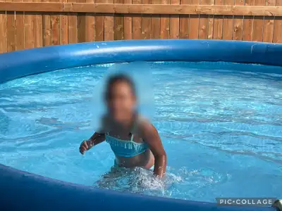Summer-ready pool + ALL accessories — one great price! 16' x 3’6” Sand n Sun inflatable ring pool wi...