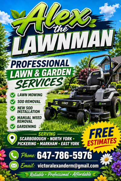 Alex the Lawnman, View more