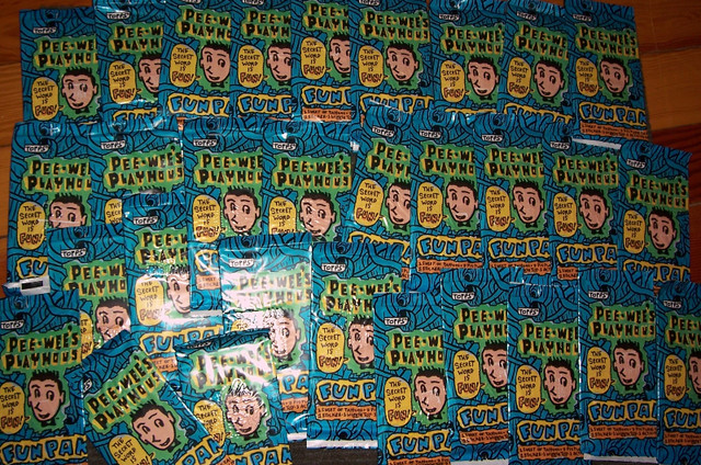 Pee Wee Herman 30 pkgs in box FUN PAK unopened cards NEW in Toys & Games in Kitchener / Waterloo - Image 3