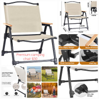 Brand new camping, picnic, beach folding table, chairs, cooler 