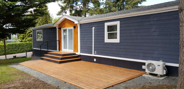 Private viewing on complete custom rebuilt mobile home in Houses for Sale in Nanaimo