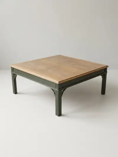 Square Wooden Coffee Table, View more