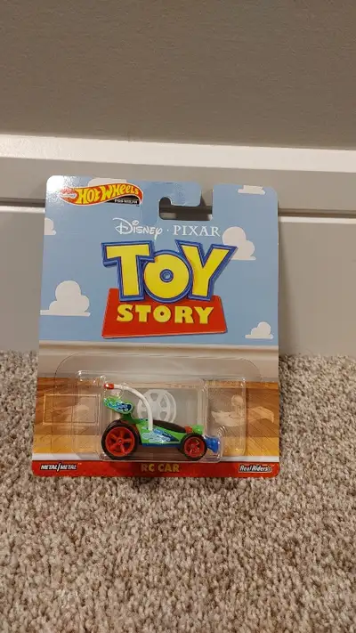 Hot Wheels Premium retro entertainment Disney Pixar Toy Story RC CAR. Please see photos for conditio...
