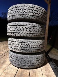Toyo open country WLT1 winter tires in good condition 245/70R17