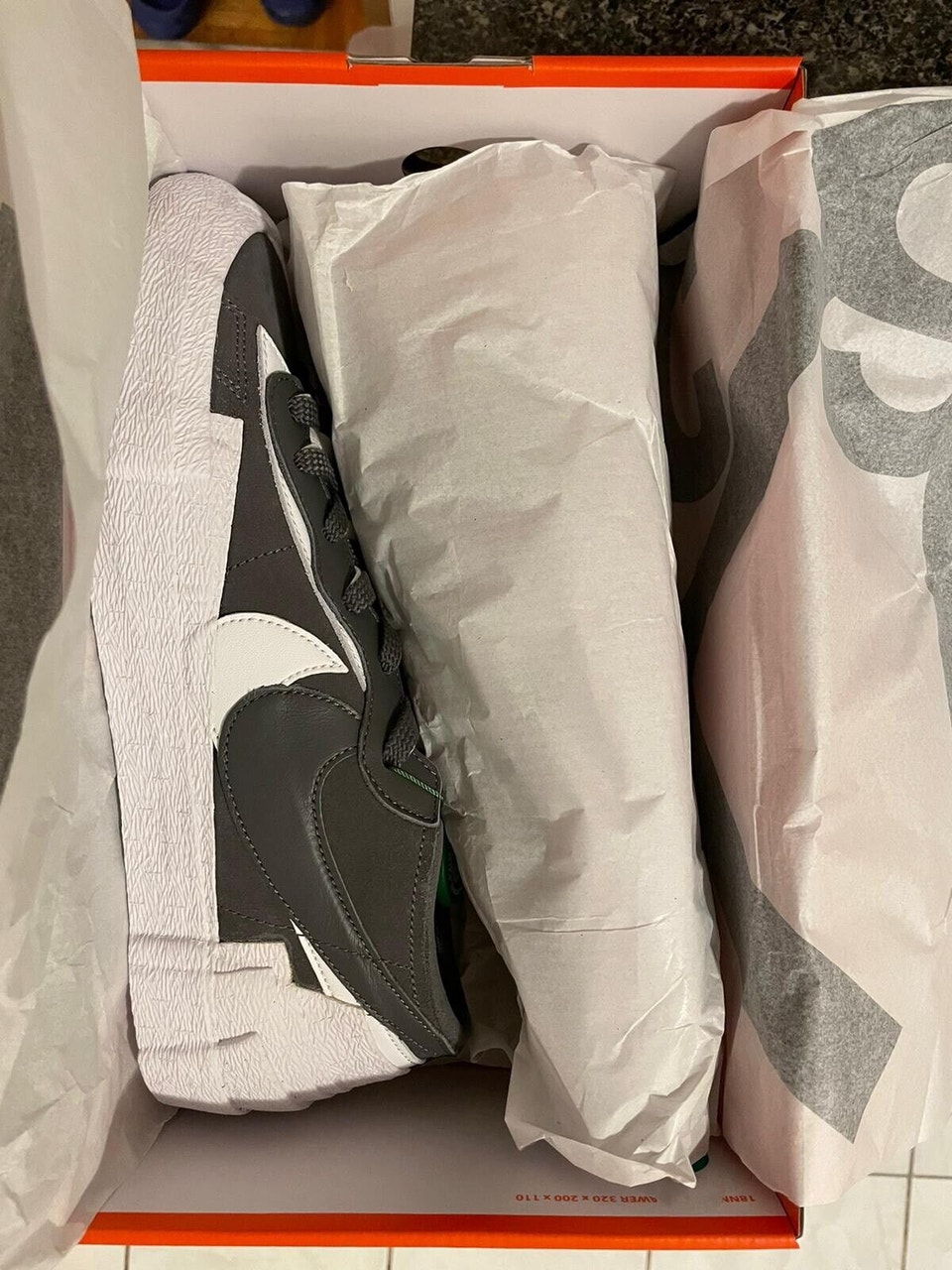 Nike, Nike x Sacai blazer low size 10m brand new