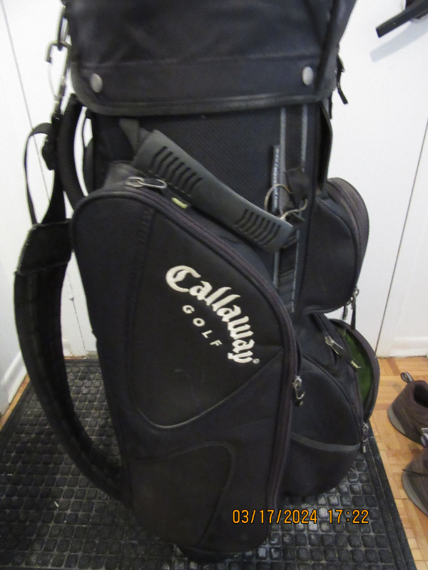 CALLAWAY GOLF CART BAG  BLACK dans Golf  à Ouest de l’Île - Image 2