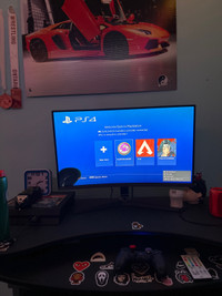 Moniter ps4 and 3 controllers with control freaks for sale 