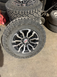 GMC 18” Rims and Duratrac tires  