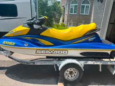 5499$ Négociable Motomarine de marque SEADOO GTI 130 SE 2006 a vendre -coffre de rangement a l'avant...