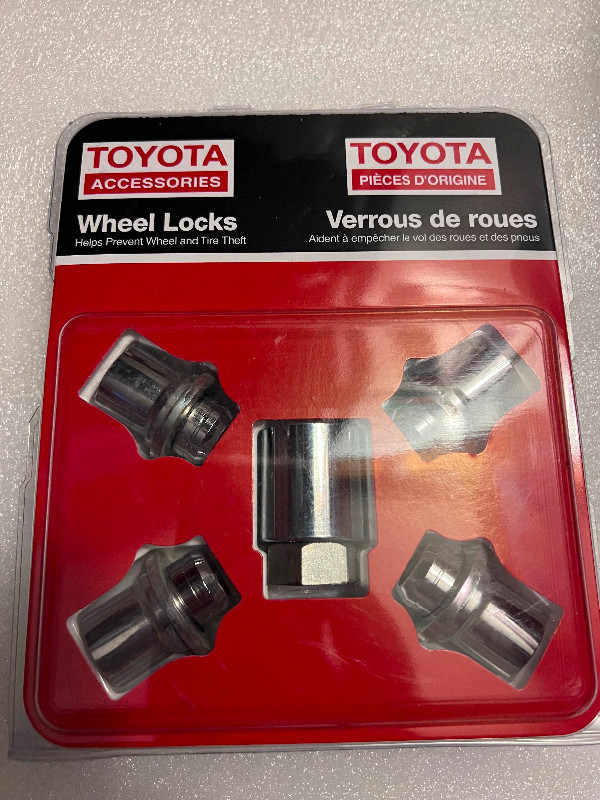 New OEM Toyota wheel lock key set Anti-theft in Other Parts & Accessories in Winnipeg