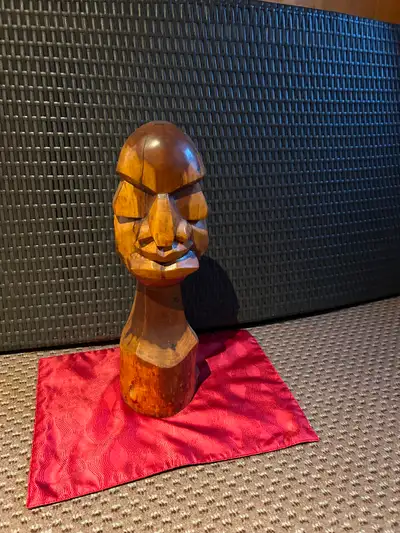 Solid Mahogany Wood Carving, View more