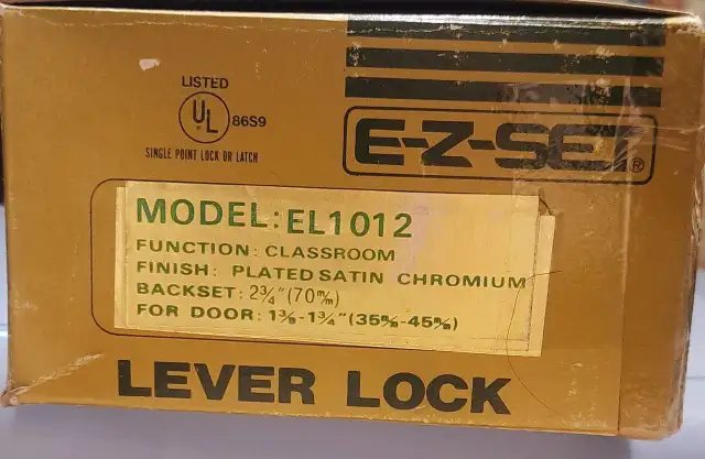 Door Lock - New in Box in Windows, Doors & Trim in Burnaby/New Westminster - Image 3