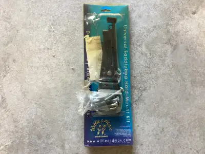 Package was opened, but was never used. Great deal for saddlebag supports. Cash Only please.