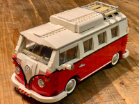 Lego Creator Expert 10220 Volkswagon T1 Camper Van INCOMPLETE