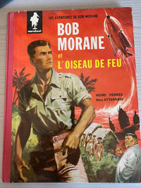 L'oiseau de feu EO 1960 Bob Morane Dos Toilé Henri Vernes BD