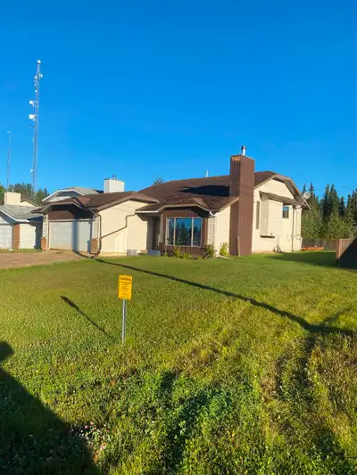 For sale: five bedroom, three bathroom, double attached garage, 2 storey house in Rainbow Lake Alber...