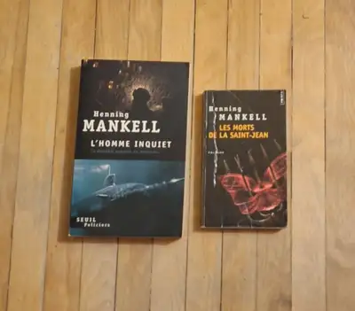2 livres/$1. chacun. HENNING MANKELL., View more