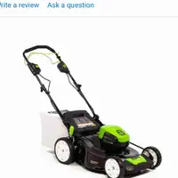 Greenworks 21” Pro 80 volt mower 