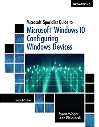 Microsoft Windows 10 Configuring Window Devices 9781285868578 in Textbooks in Mississauga / Peel Region