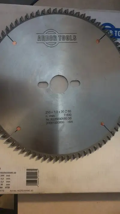 T.C.T Saw Blade 250×3.2/2.2×30 Z=80 TCT Saw Blade PI-512VT, View more