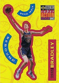 1996-97 Collector's Choice Super Action Stick #S17 Shawn Bradley