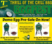 Big Green Egg Demo Sale
