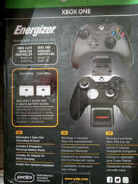Energizer charge system for Xbox one controllers