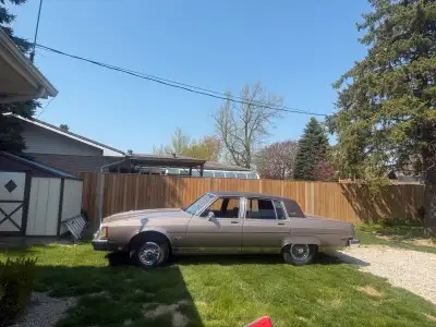 I am selling my 1983 olds 98. I am the second owner never winter driven it’s got a 307 motor. Car is...